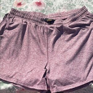 Women's Heathered Pink Shorts